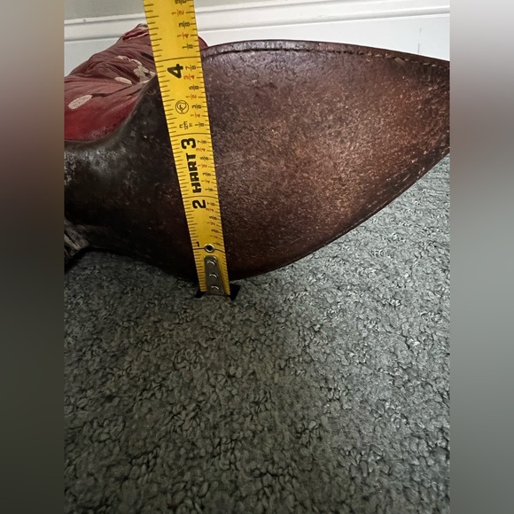 Old Gringo 7 B Cherry Blossom Red Western Cowboy Cowgirl Boots Valentines Gift - Picture 9 of 12